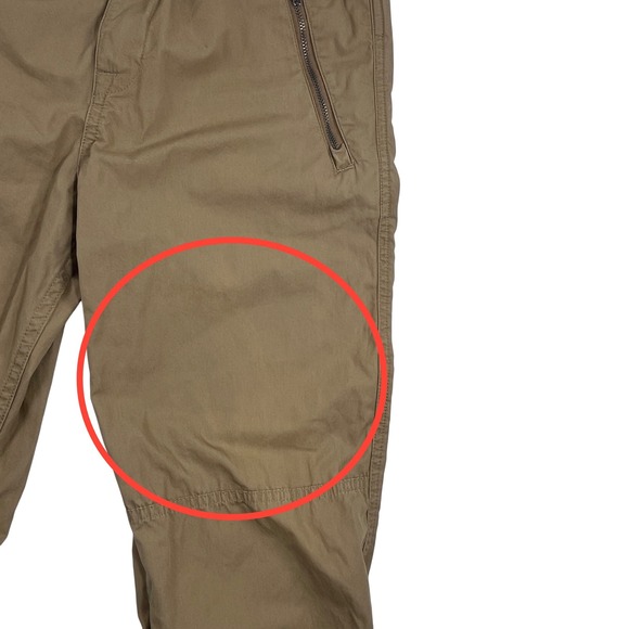 3/29 Polo Ralph Lauren Boys Khaki Chino Joggers Pants Elastic Waist Large 14/16 - Picture 6 of 9